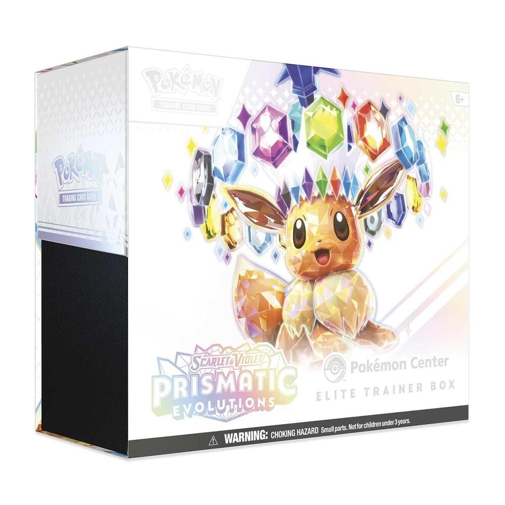 Prismatic Evolutions ETB — Pokémon Center Edition